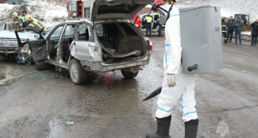 На Камчатке прошли учения по ликвидации последствий ДТП