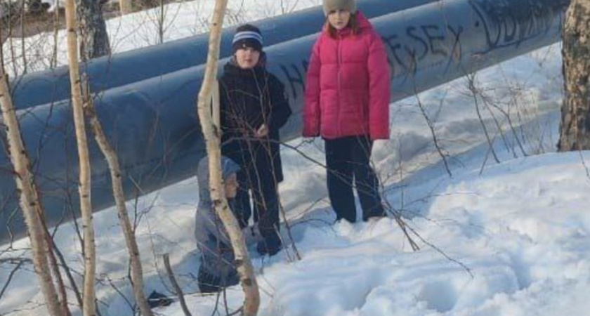 Сотрудница  МЧС в отпуске спасла ребёнка из снежного плена на Камчатке