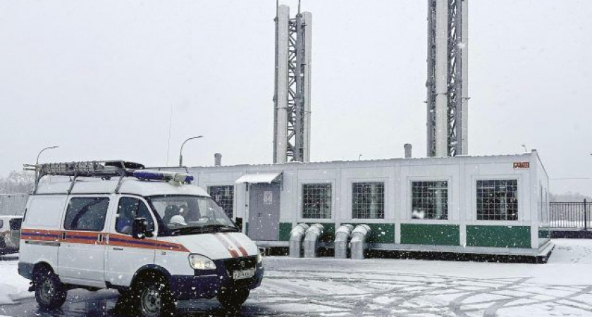 Новая краевая больница подключена к газоснабжению