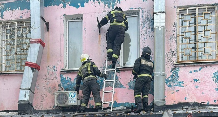 Дымоход загорелся в кафе в Петропавловске-Камчатском 