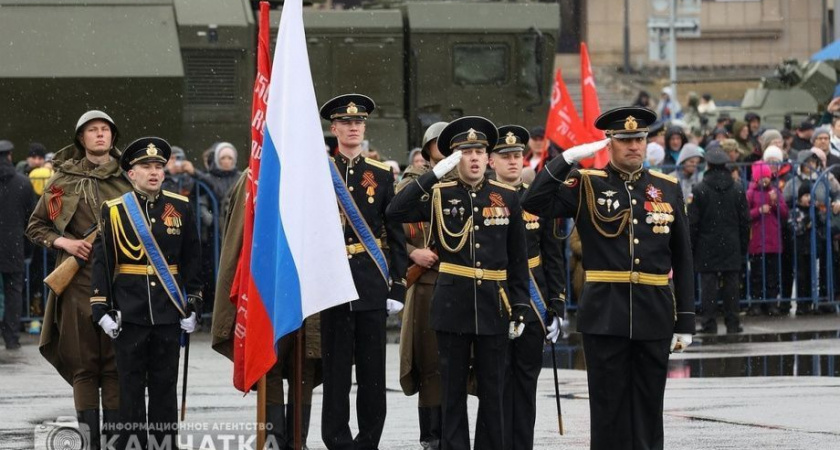 Первая репетиция военного парада в Петропавловске-Камчатском состоится сегодня