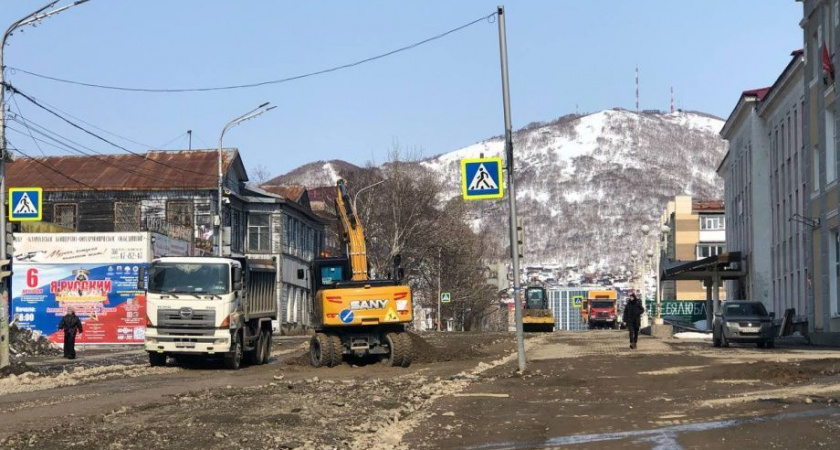 Дорогу на улице Ленинская на Камчатке ожидает глобальное обновление