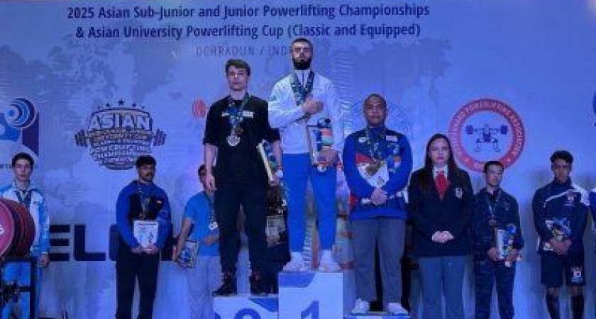 «Золото» и «серебро» на первенстве Азии в Индии по пауэрлифтингу!