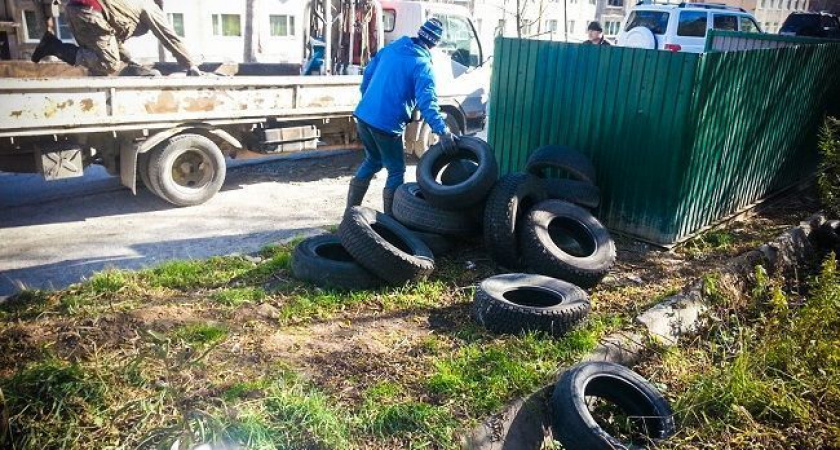 На Камчатке открыт приём автопокрышек