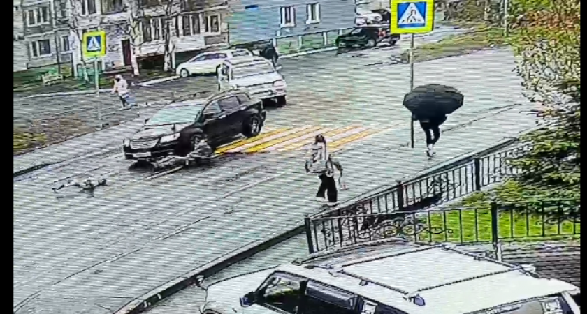 Водитель Subaru сбил пешеходов на переходе в Елизово