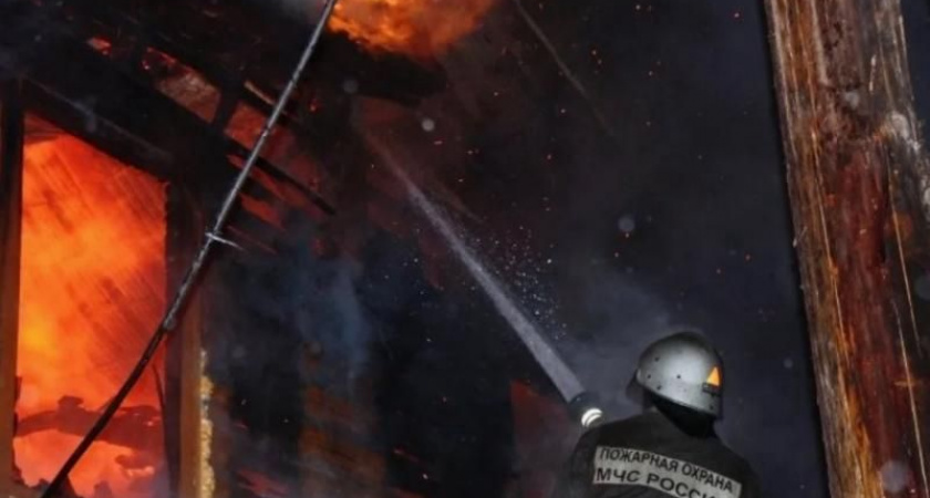 На Камчатке огонь уничтожил частный дом в СНТ «Рябинка»