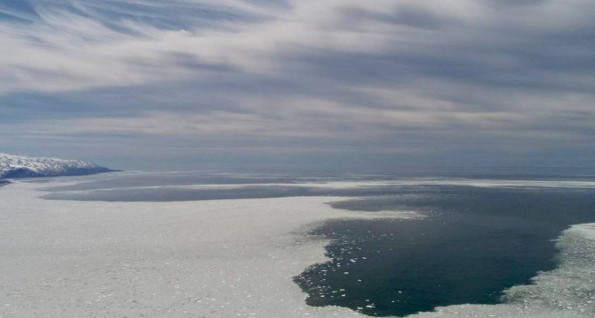 У берегов Усть-Камчатска образовались ледяные поля