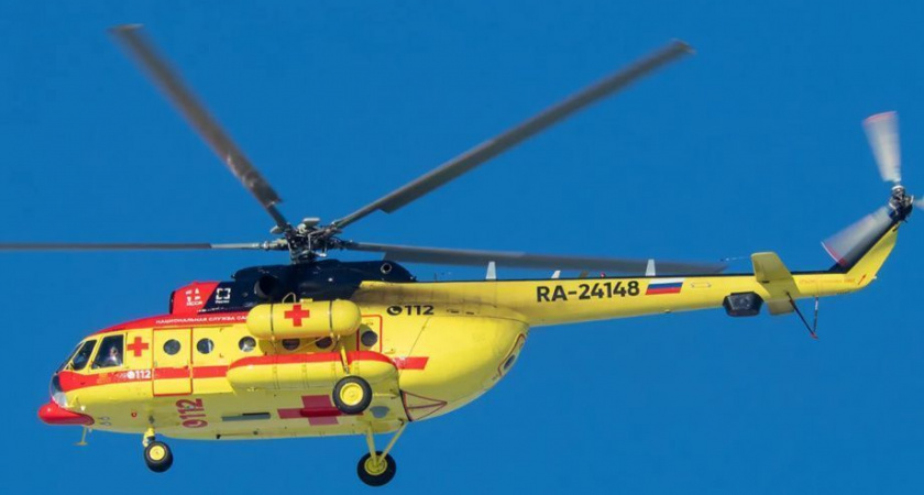 Трех пациентов эвакуировала санавиация за прошлые сутки