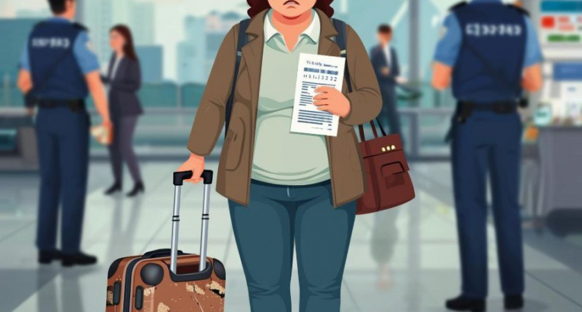 На Камчатке злостную алиментщицу задержали в аэропорту