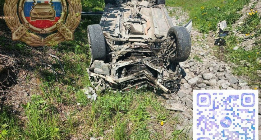 На Камчатке трезвая девушка перевернулась на "Тойота Марк 2"