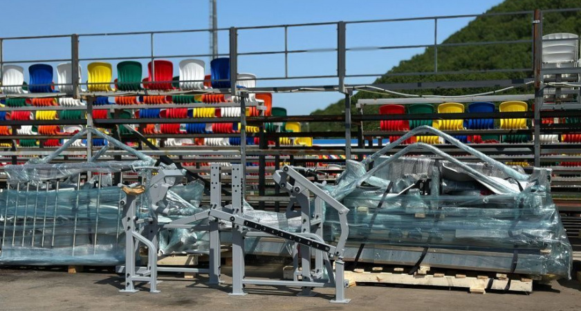 Новые спортивные тренажёры появились на стадионе «Спартак» Петропавловска-Камчатского