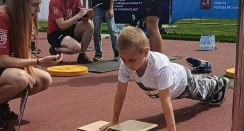 Камчатский школьник установил рекорд на финале Народных игр ГТО в Москве