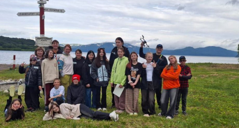 На Курильском озере завершилась уникальная семейная образовательная программа