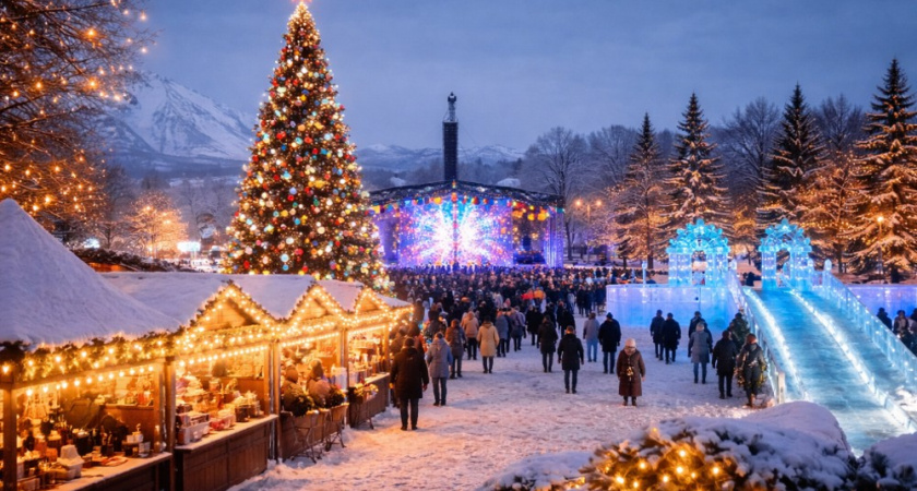 Большая серия новогодних мероприятий стартует в Петропавловске 