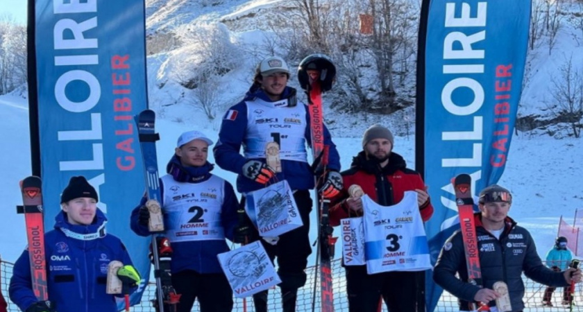 Камчатский горнолыжник Иван Кузнецов взял «бронзу» на стартах FIS во Франции