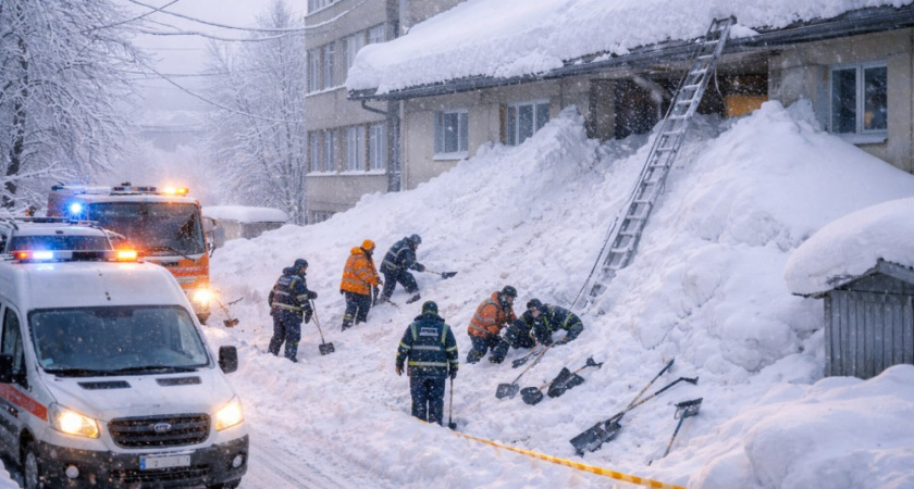 Сход снега с крыш зданий унёс жизни двух мужчин в Петропавловске-Камчатском
