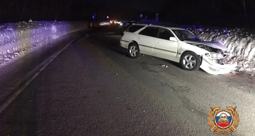 Две женщины и 6-летний ребенок пострадали в аварии на трассе под Елизово