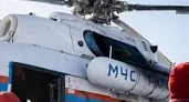 Попавших под лавину туристов доставили вертолетом МЧС в Елизово