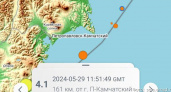 Ночная встряска: у берегов Камчатки произошло землетрясение магнитудой 4,1
