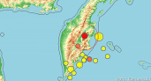 В Усть-Камчатском районе произошло землетрясение магнитудой 3,7 балла