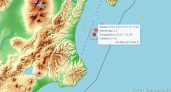 В Камчатском заливе произошло землетрясение магнитудой 6 баллов