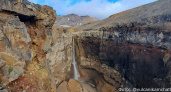 Камчатский водопад Опасный вошел в топ самых живописных водопадов России