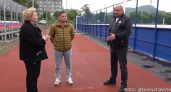 Глава Вилючинска проверил стадион, на недоделки которого пожаловались жители