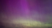 Северные села на Камчатке осветило полярное сияние