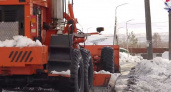 В Усть-Камчатске убирают последствия снежного циклона