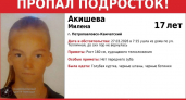 В Петропавловске-Камчатском организовали поиски 17-летнкй Милены Акишевой
