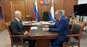 Владимир Солодов встретился с главой Тигильского муниципального округа 