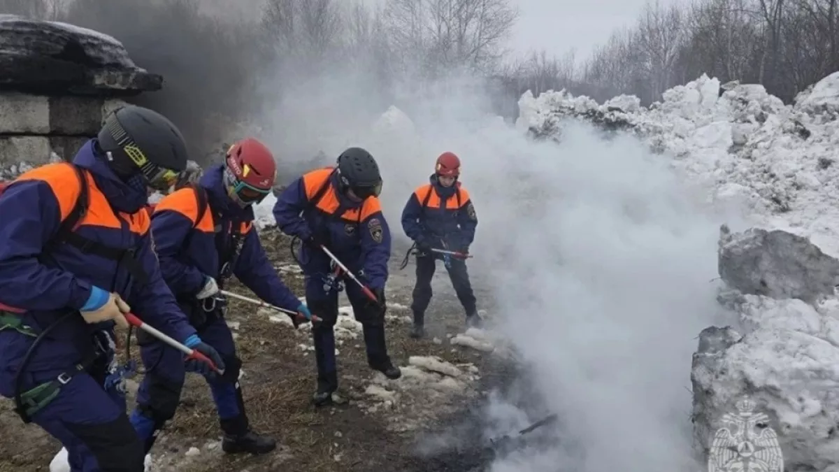 На Камчатке отработали ликвидацию крупного лесного пожара