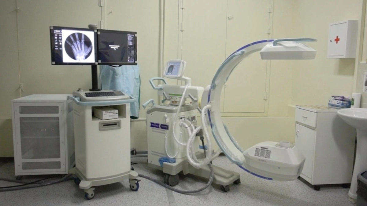 В травматологию горбольницы №2 Петропавловска поступил новый рентген-аппарат