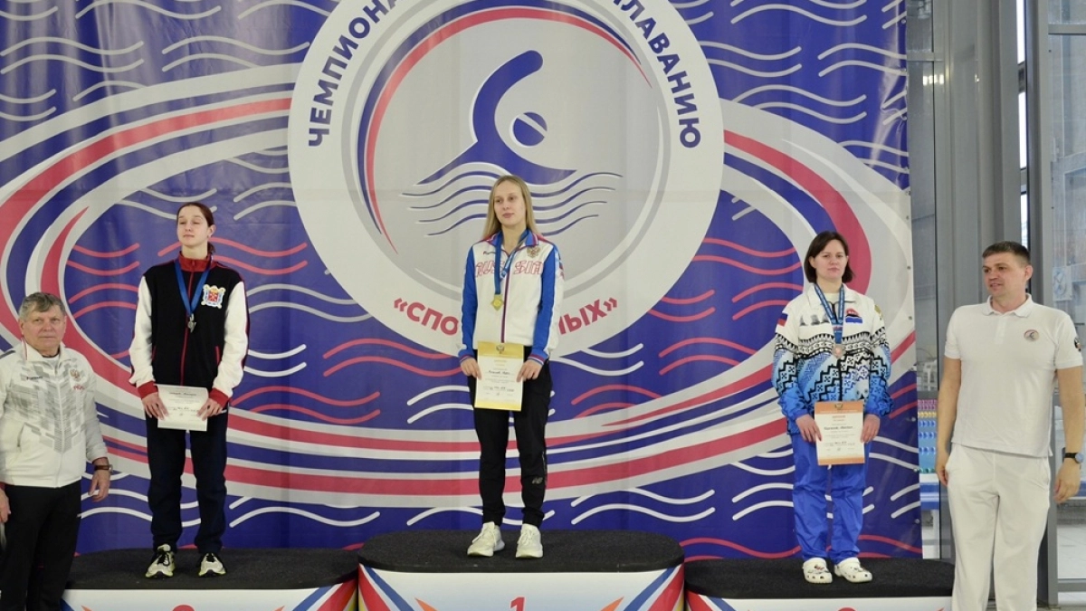 Пловчиха с Камчатки Анастасия Широченкова взяла «бронзу» на чемпионате России