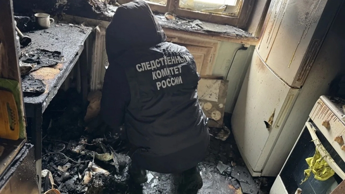 При пожаре на Владивостокской в Петропавловске погибла 90-летняя женщина