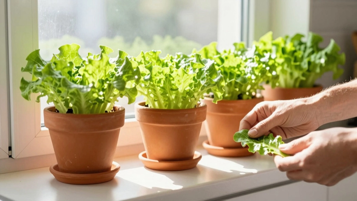 Вы всё ещё покупаете салат в магазине? Этот сорт растёт на подоконнике за 30 дней и не горчит