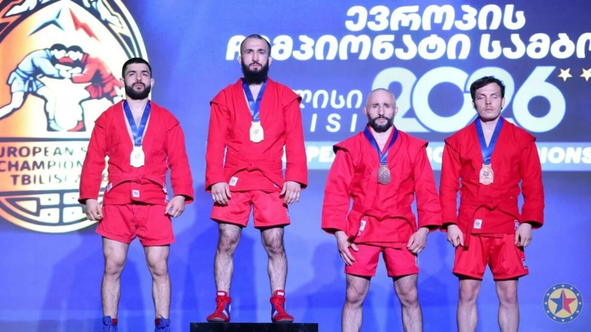Камчатский самбист Шейх-Мансур Хабибулаев стал чемпионом Европы по боевому самбо