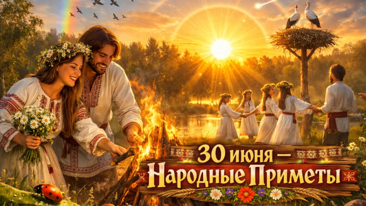 Приметы на 30 июня 2026: что можно и нельзя делать в день Мануила Солнцестоя