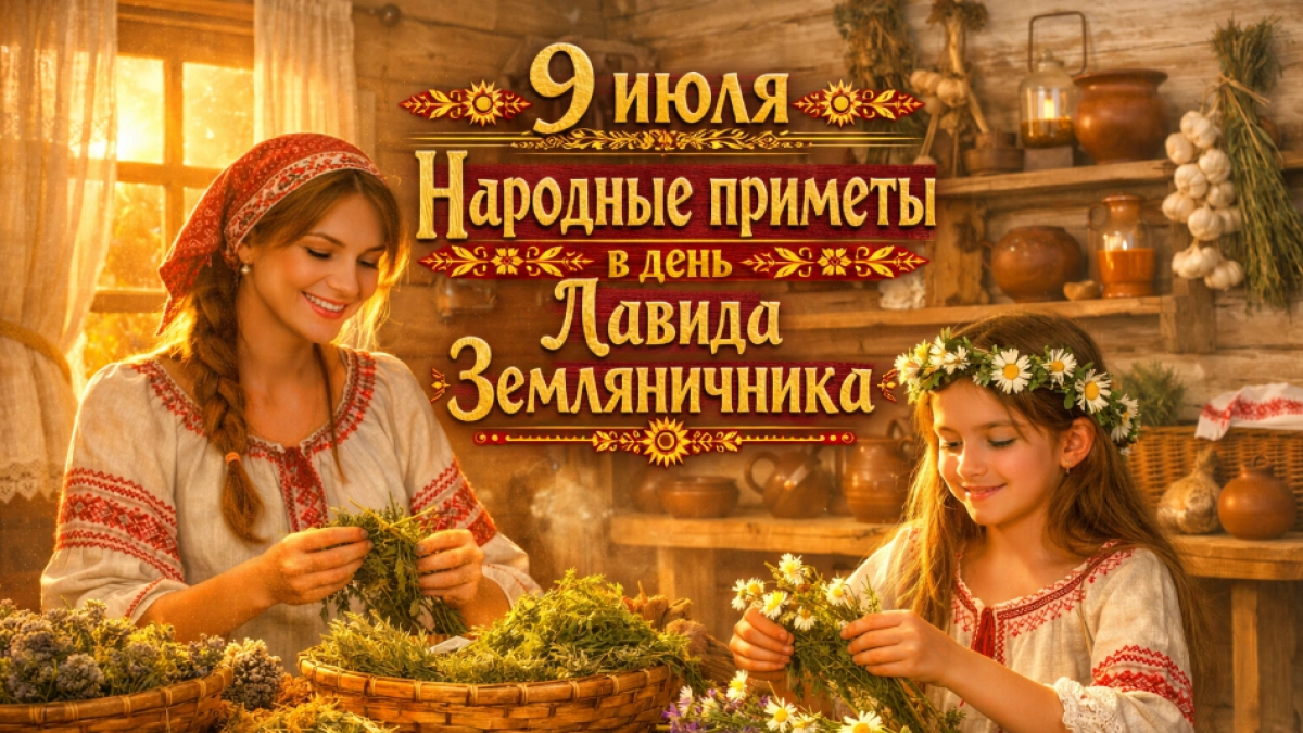 Давид Земляничник 9 июля: традиции, запреты и приметы дня