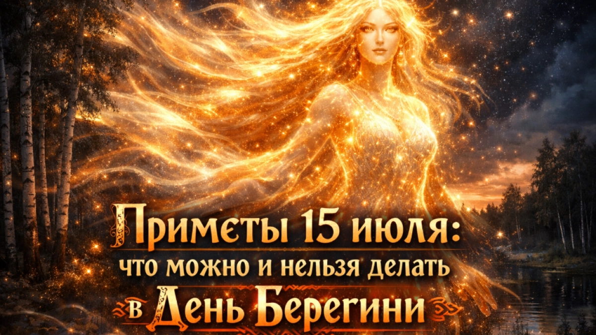 Приметы 15 июля: что можно и нельзя делать в День Берегини