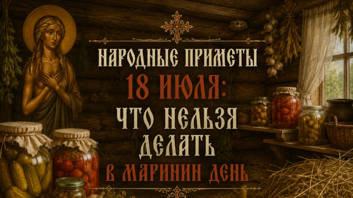 Народный календарь на 18 июля: что нельзя делать в Маринин день