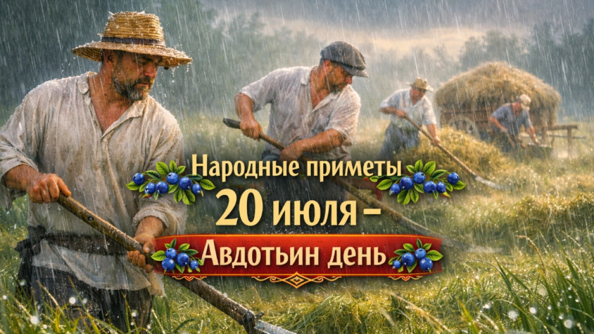 Народный календарь на 20 июля: что можно и нельзя делать в Авдотьин день
