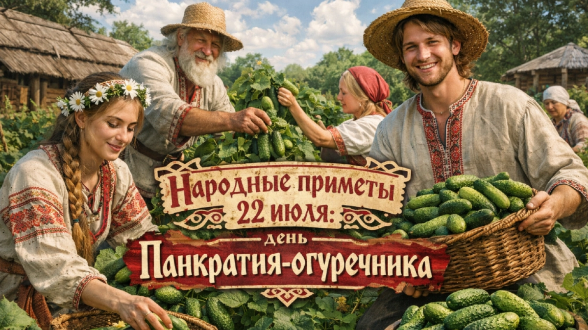 Народные приметы 22 июля: 8 строгих запретов и на Панкратия-огуречника