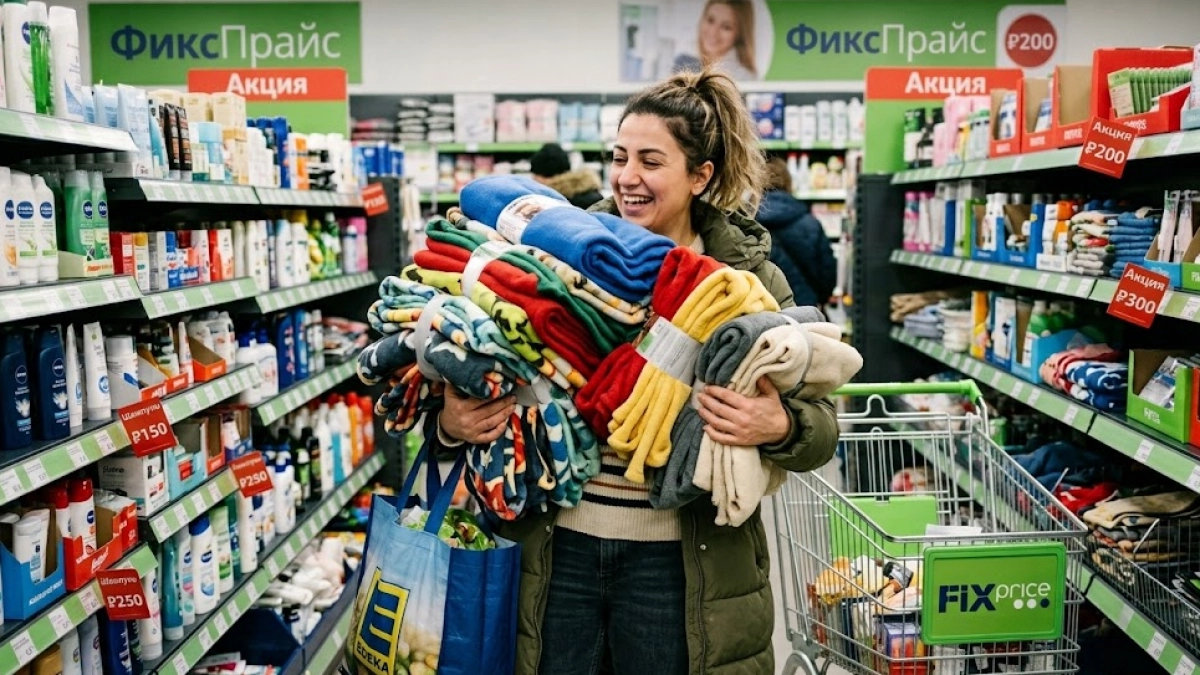 Набираю тележку пледов из FixPrice и нарезаю на квадраты: 10 полезных применений товара за 79 рублей