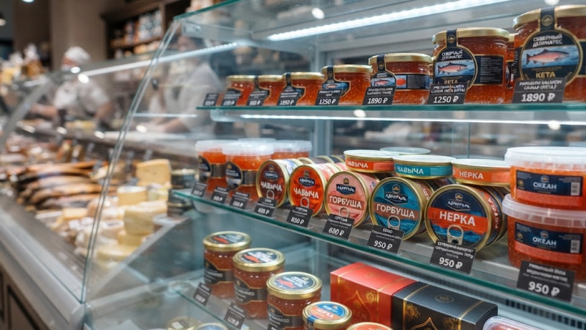 В Хабаровске килограмм красной икры продают на 5–6 тысяч дешевле